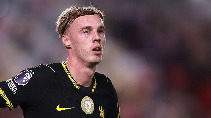 Cole Palmer in action for Chelsea