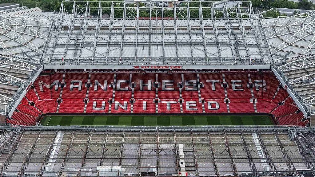 Manchester United's Old Trafford stadium