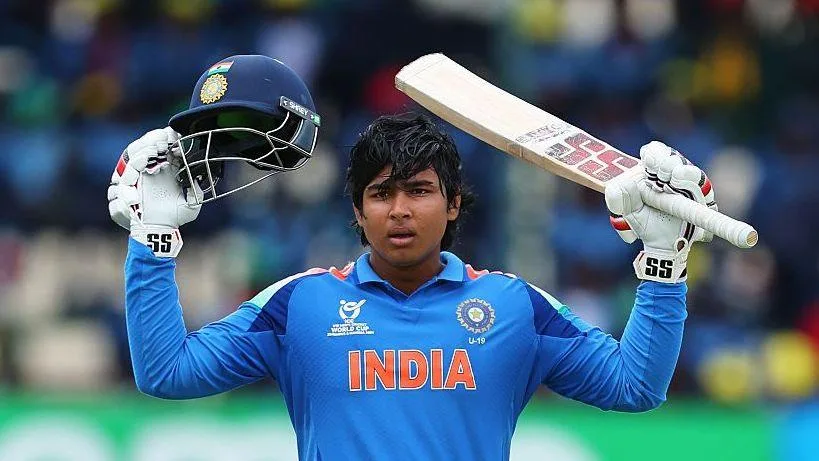 Vaibhav Sooryavanshi of India celebrates their century during the ICC U19 Men's Cricket World Cup 2026 Final between England and India in Zimbabwe