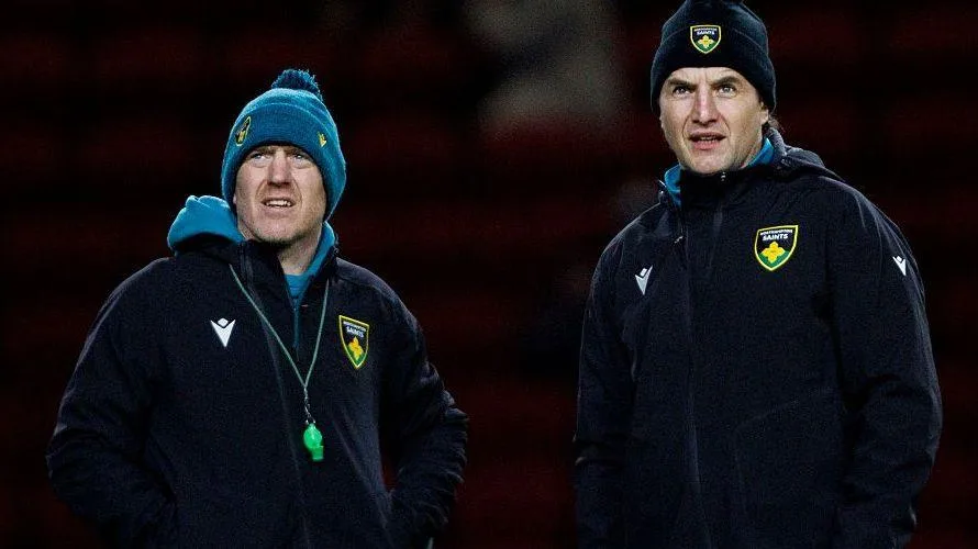 Sam Vesty and Phil Dowson