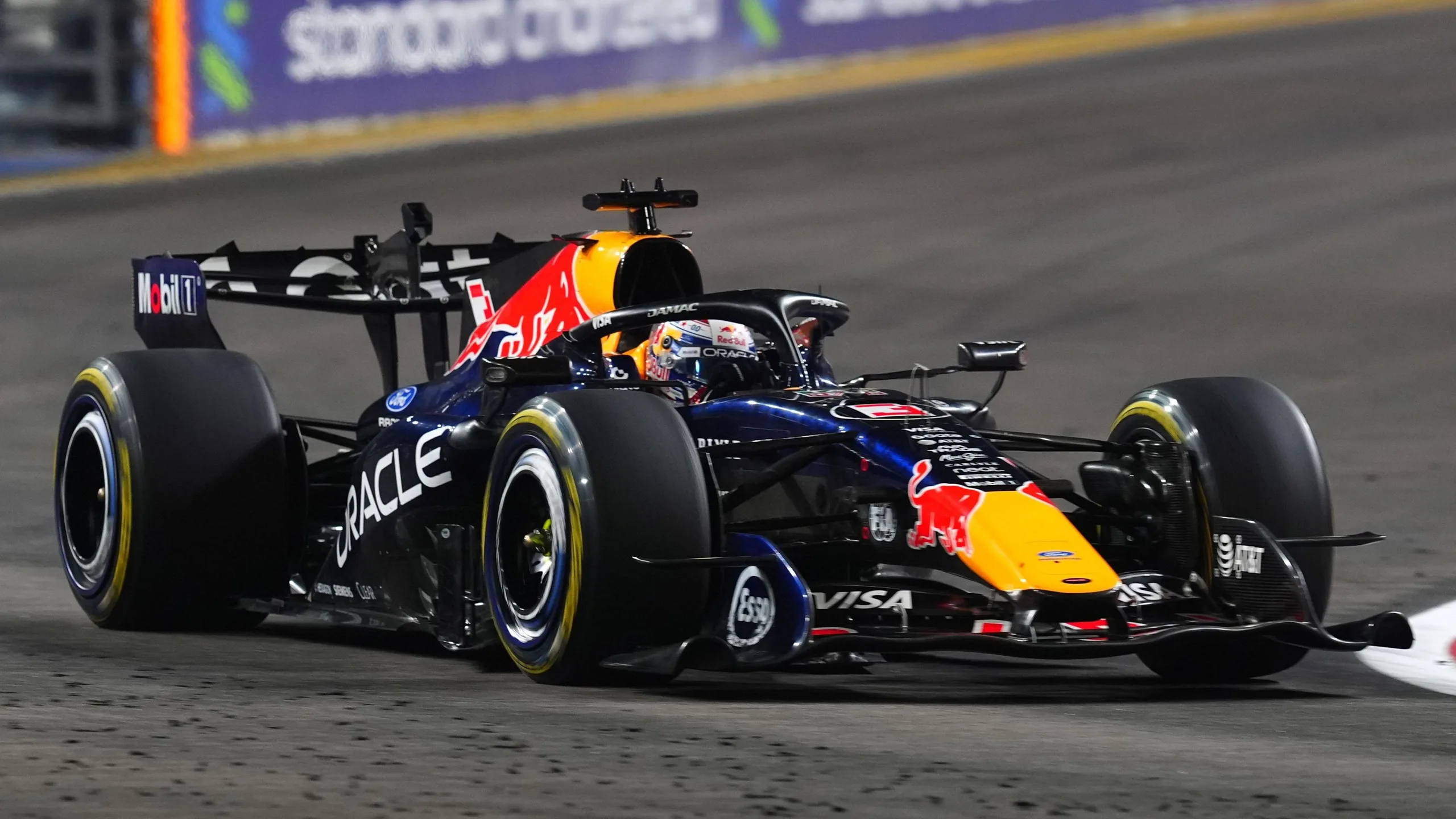 Red Bull's Max Verstappen during the Singapore Grand Prix