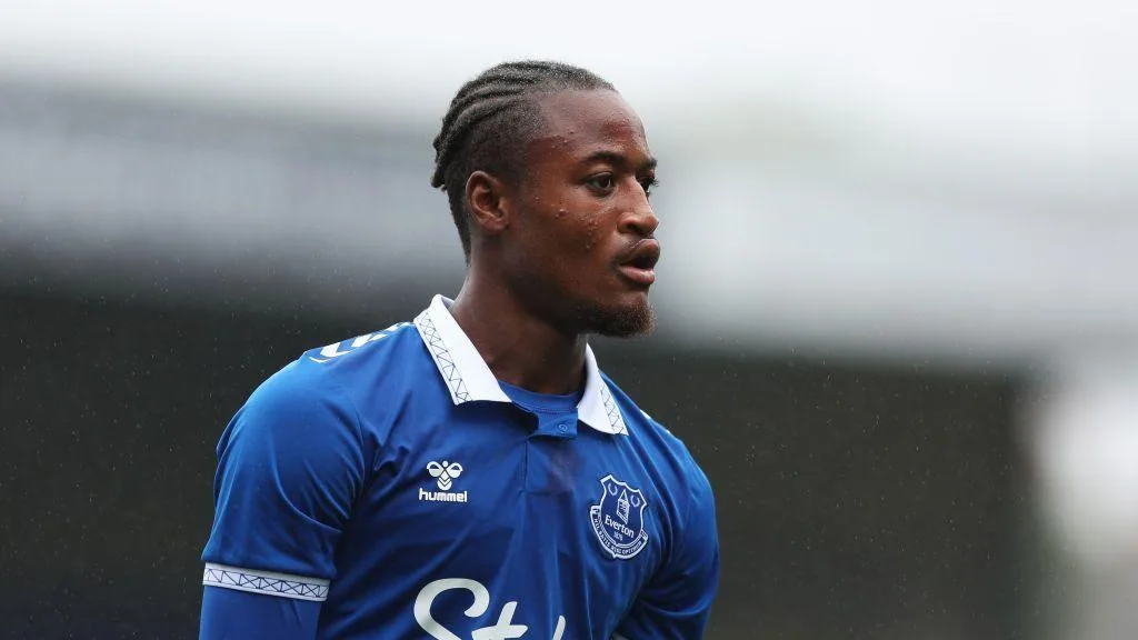 Everton forward Martin Sherif