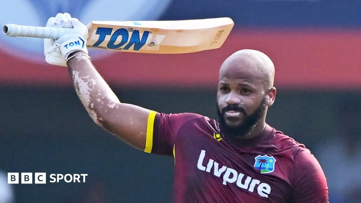 Windies break their ODI batting record in India run-fest