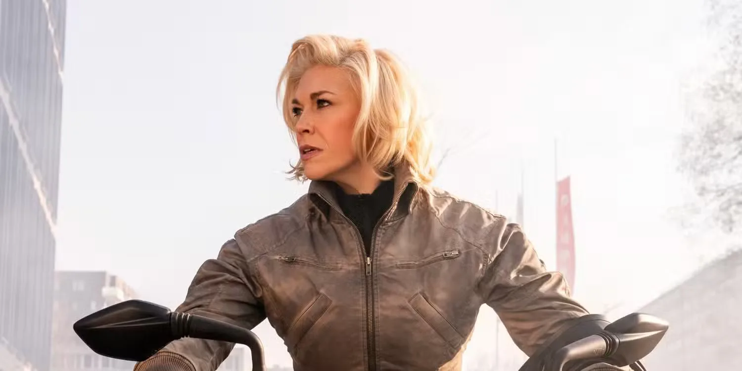 RIDE OR DIE, Hannah Waddingham, (Season 1, ep. 102, aired July 15, 2026). photo: courtesy of Dusan Martincek / ©Amazon/MGM Studios / Courtesy Everett Collection