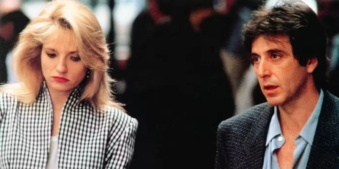 Ellen barkin and Al Pacino in Sea of Love