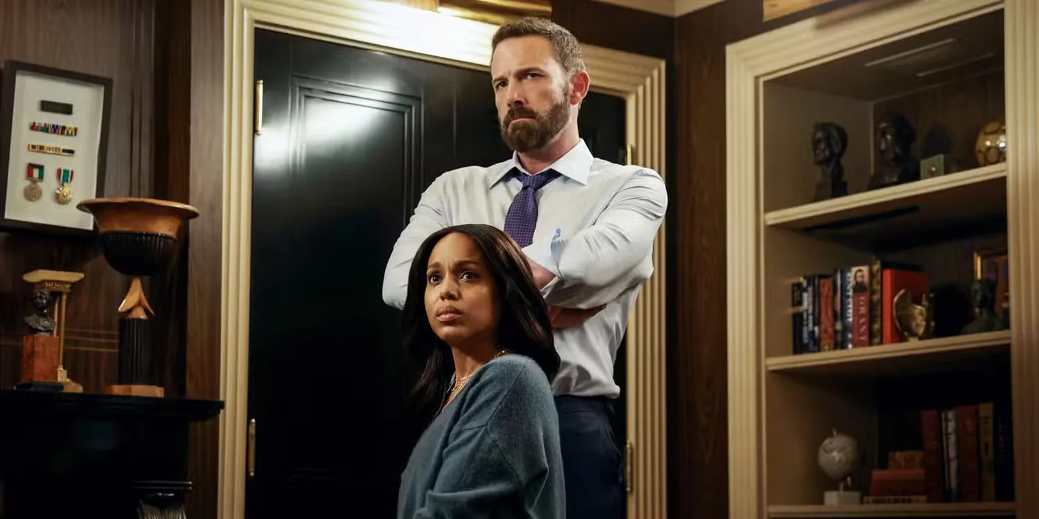 Ben Affleck and Kerry Washington in Netflix's Animals