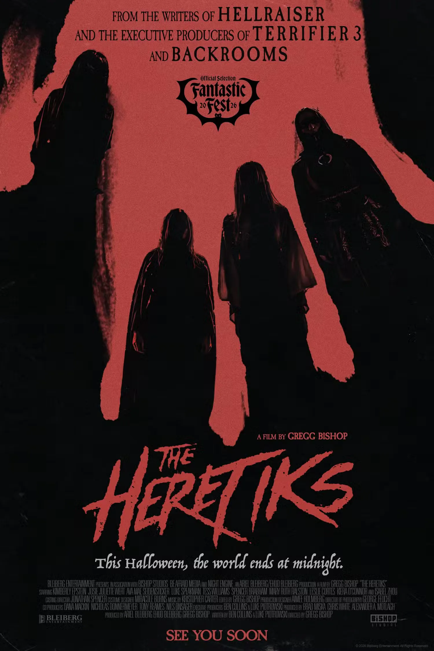 The poster for The Heretiks.