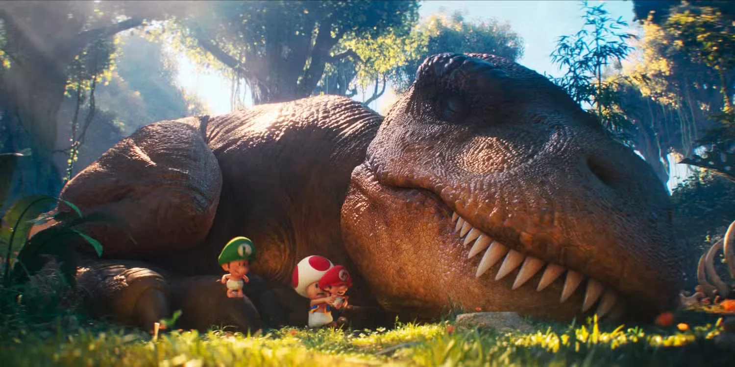 Baby Luigi, Toad, and Baby Mario in The Super Mario Galaxy Movie