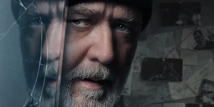 Russell Crowe looking puzzled on the poster for Sleeping Dogs