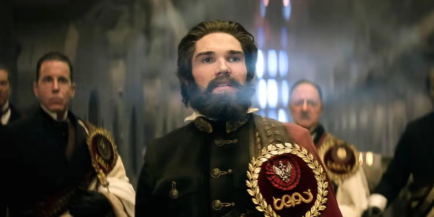 REBEL MOON: PART TWO – THE SCARGIVER, Fra Fee (foreground), 2024. © Netflix/ Courtesy Everett Collection