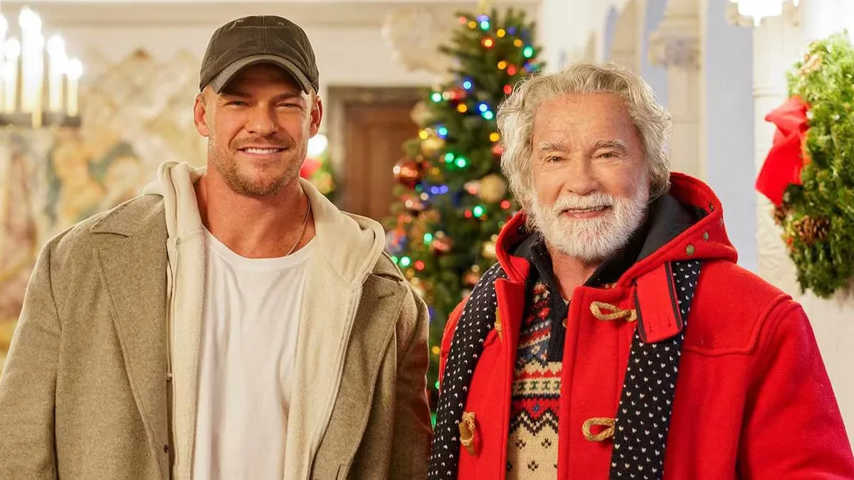 Alan Ritchson's 'The Terminator' Meets 'Elf' Holiday Heist Movie Is Officially Here With Wild First Trailer