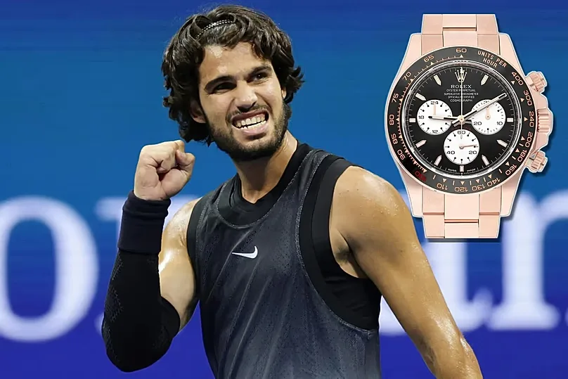 No wardrobe malfunction here to complain about as Carlos Alcaraz's Rolex Daytona "Le Mans" sent Rolex fans into a spin