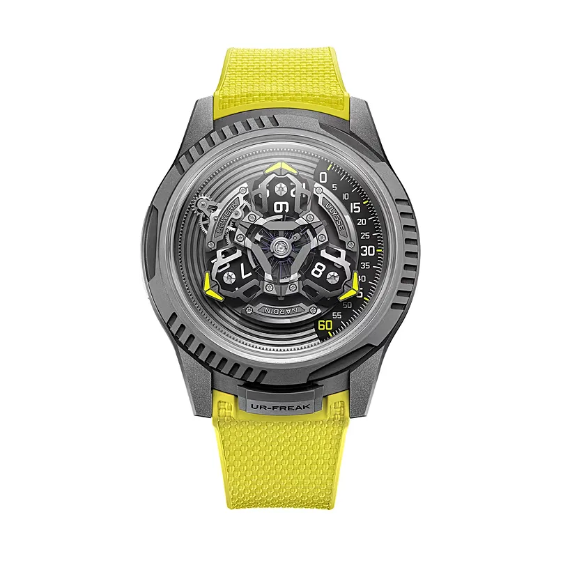 When two become one: Ulysee Nardin and Urwerk's UR Freak