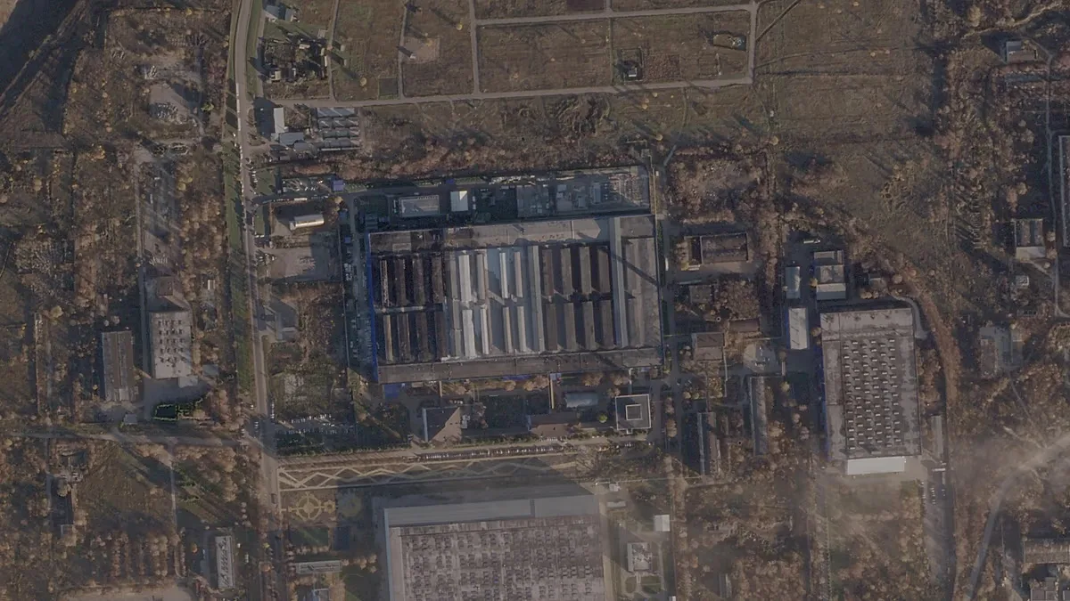 Yandex data centre in Sasovo after a strike by Ukrainian drones, 20 October 2026.