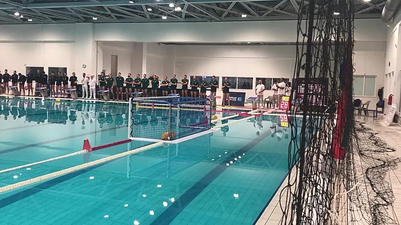 The presentation before the start of the match between Kazan and Partizan Belgrade