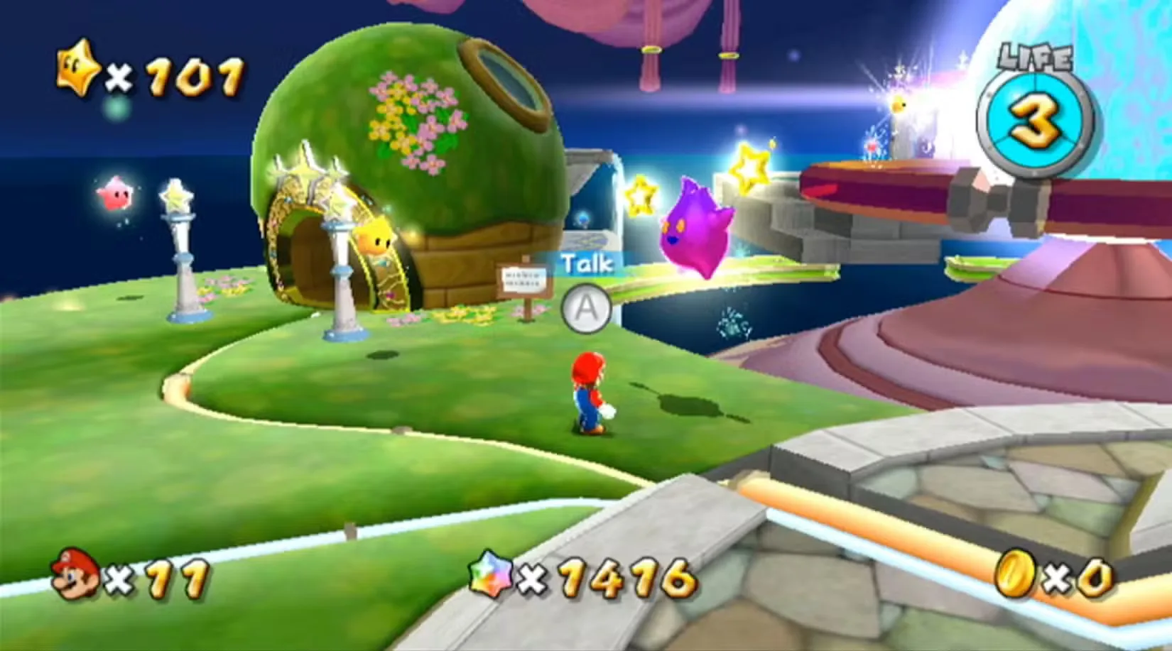 Super Mario Galaxy: Every Prankster Comet Star