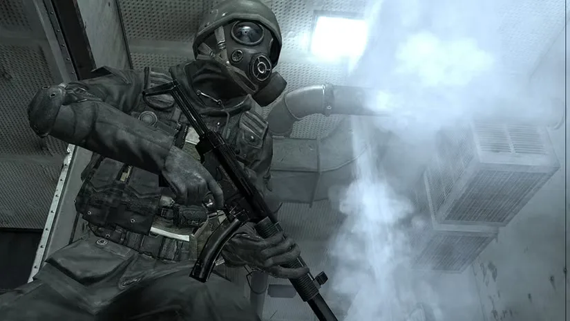 Screenshot from Infinity Ward's Call of Duty 4: Modern Warfare (2007)