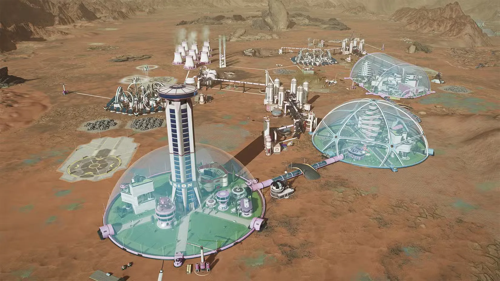 a screenshjot from Surviving Mars Relaunched