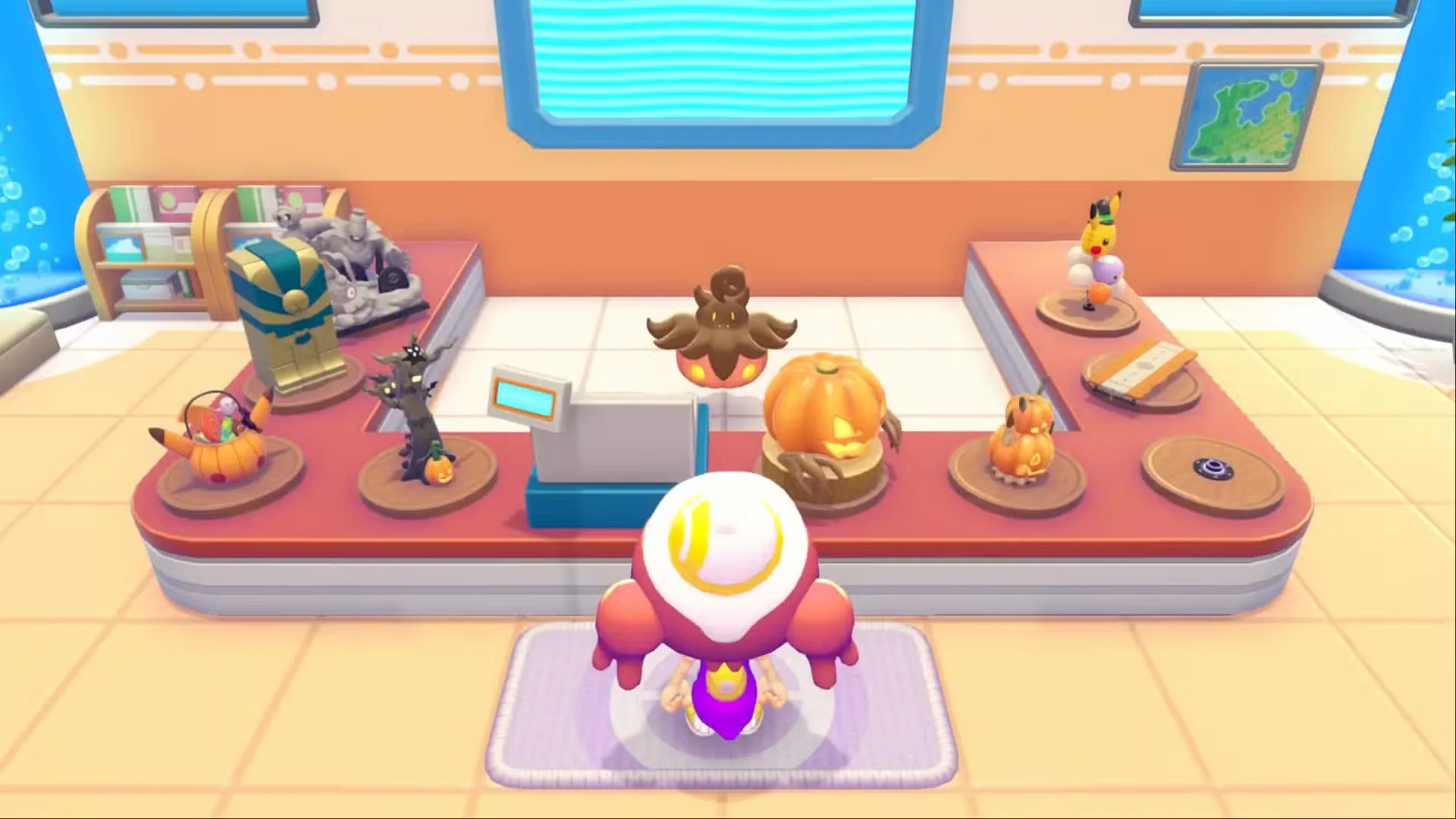 pokémon pokopia halloween trade goods
