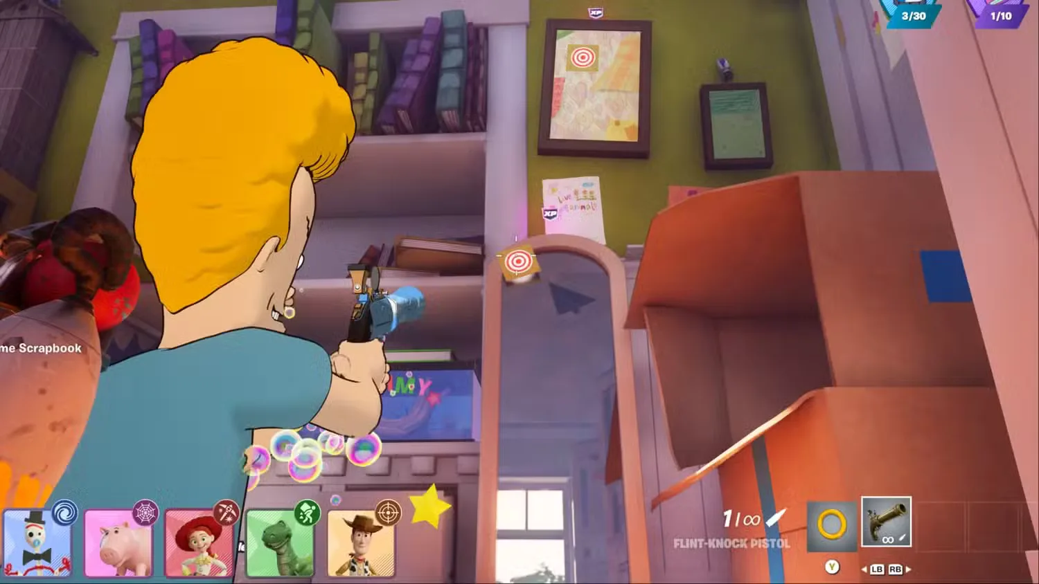 fortnite toy story collectibles