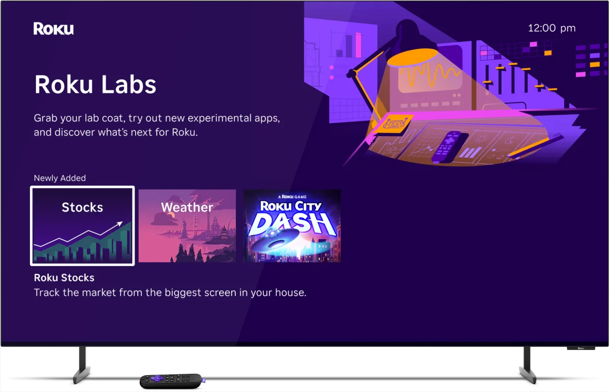 Roku’s new Labs hub brings experimental apps to the big screen