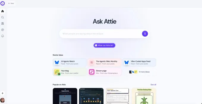Bluesky expands its AI-powered Attie app to let anyone build websites, games, and more