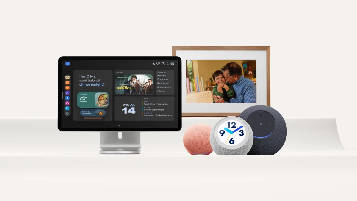 Amazon debuts the Alexa Photo Frame and Echo Time smart clock, plus other upgraded devices