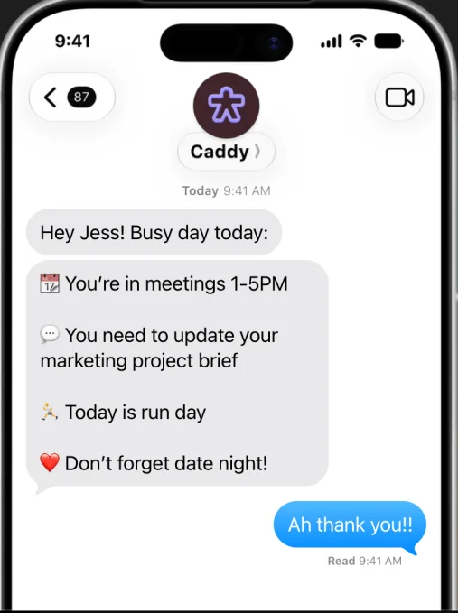 Here are the top AI agents that can live in your text messages