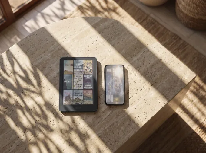 The new Kindle ditches the raised bezel in a push toward a smaller, lighter e-reader